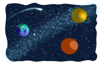 Artist's impression of space