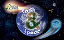 Earth and space cover