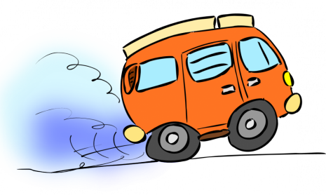 Accelerating vehicle Different types of motion