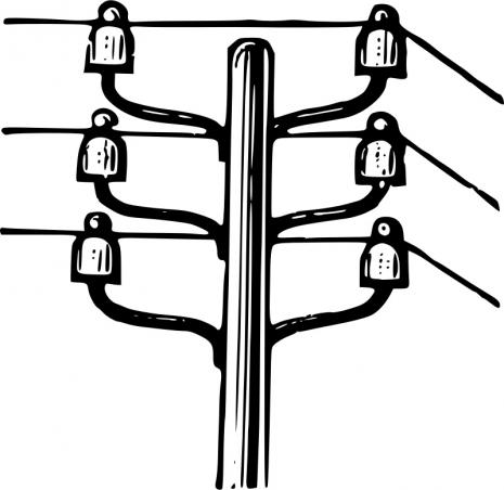 The wires on a telegraph pole are conductors and the objects that support the wires are insulators Will it Conduct?