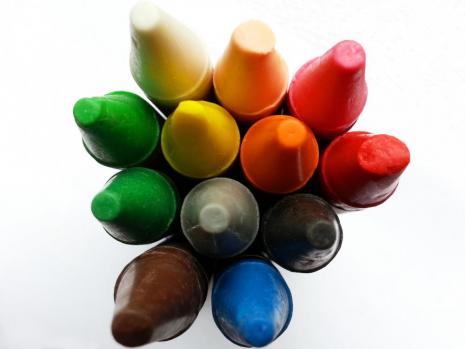 Wax crayons used to simulate the rock cycle Rock Cycle Modelled out of Crayons