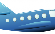 Artist's impression of an aircraft in flight